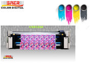 Double Vision Fabric Plotter / Large Format Textile Printer For Flag CE Certification