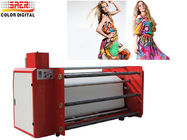 36kw Roll To Roll Sublimation Machine 600mm Drum Diameter For Garment Shops