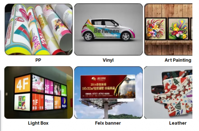 Máy in biểu ngữ Flex CMYK Eco Solvent 0