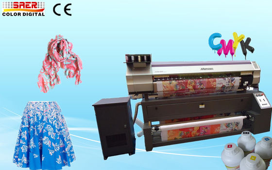 Máy in kỹ thuật số Mimaki Máy in nhuộm thăng hoa cho Polyester, Cotton, Vải lanh