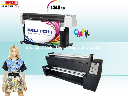 Máy in vải thăng hoa Mutoh RJ 900c độ chính xác cao với đầu Epson DX5