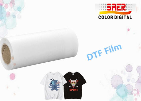Truyền nhiệt trong suốt DTF Phim in PET Màng PET cho hàng dệt may