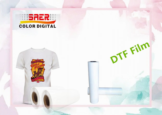 In phun kỹ thuật số Cuộn phim Dtf Pet cho máy in áo thun