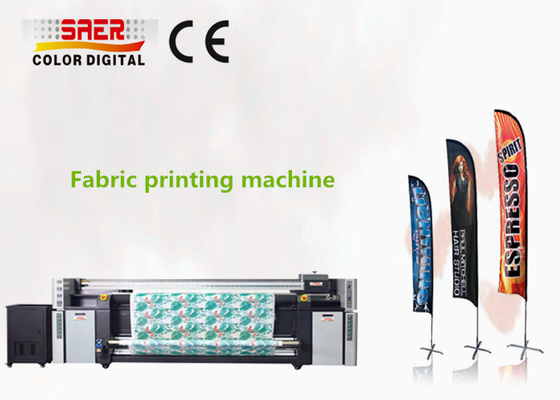 Hệ thống in và sấy dệt SAER với đầu Epson DPI cao
