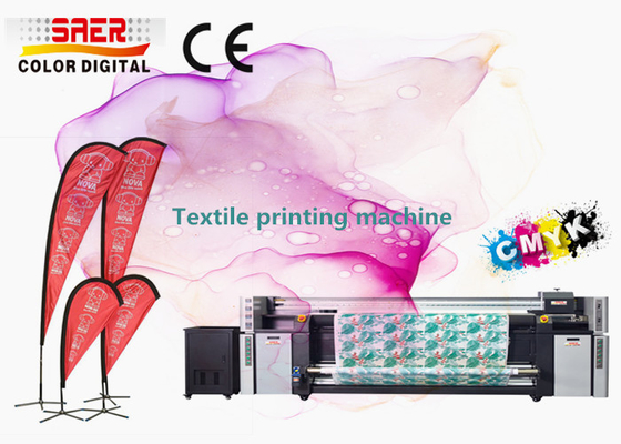 Máy in vải bông trực tiếp định dạng lớn SAER / Hệ thống in dệt may