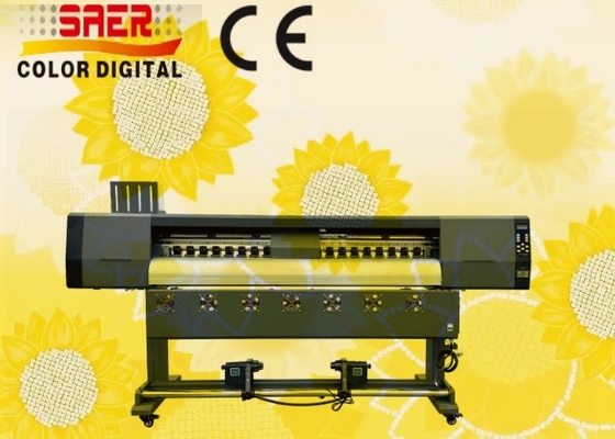 Máy in tia mực môi trường dung môi Flex Banner Máy in tia mực môi trường dung môi