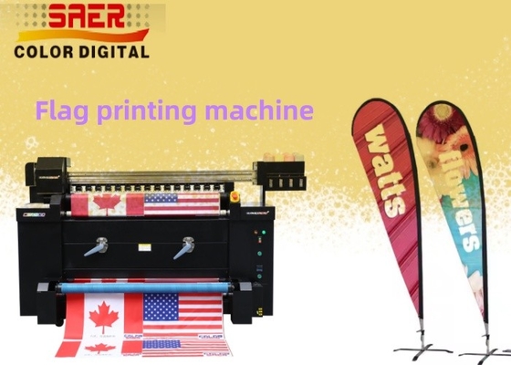 Máy in lá cờ tự động trực tiếp từ dệt may lá cờ sublimation máy in lá cờ máy in lá cờ 1,2m máy in lá cờ