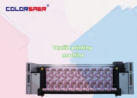 Máy in tia mực kỹ thuật số định dạng lớn có độ phân giải cao trực tiếp đến dệt may