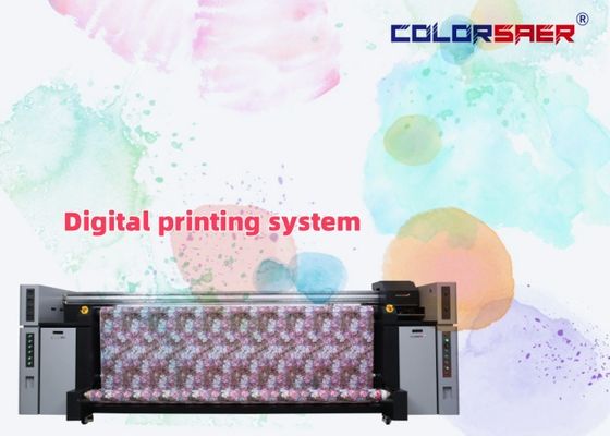 Digital 8 PC i3200 đầu in tốc độ cao tất cả trong một hệ thống in dệt may máy in vải