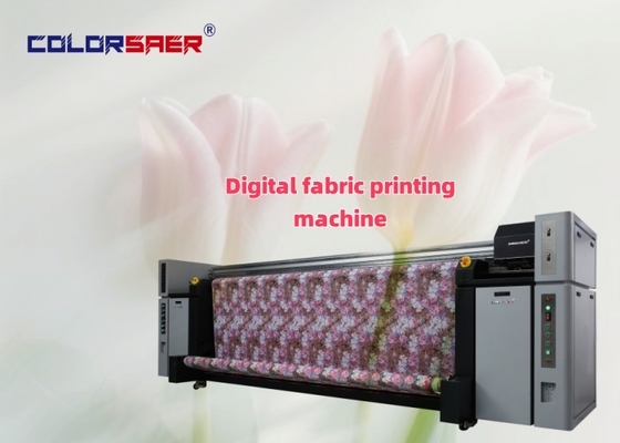 3Máy in vải kỹ thuật số.2m với máy sưởi - CMYK Sublimation Ink