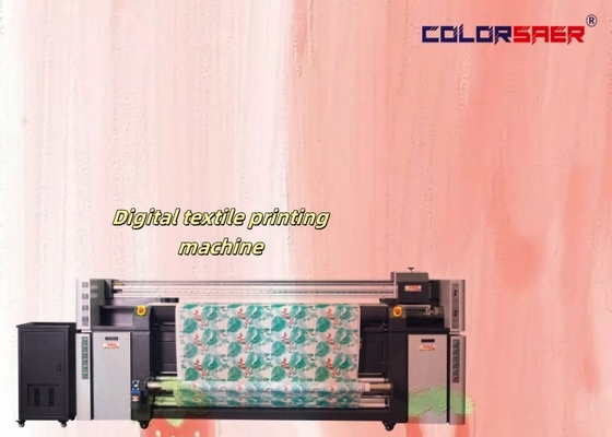SAER Máy in vải kỹ thuật số 2200mm 3 đầu Sublimation