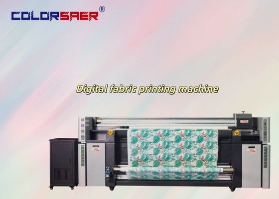 Máy in kỹ thuật số vải DPI cao trực tiếp lên vải với bộ gia nhiệt, máy vẽ tất cả trong một cho vải cotton & polyester