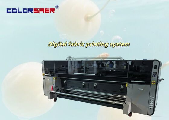 Công nghiệp KJ4B-QL Printhead Sublimation Dye Inkjet Fabric Plotter Roll To Roll Hệ thống in dệt