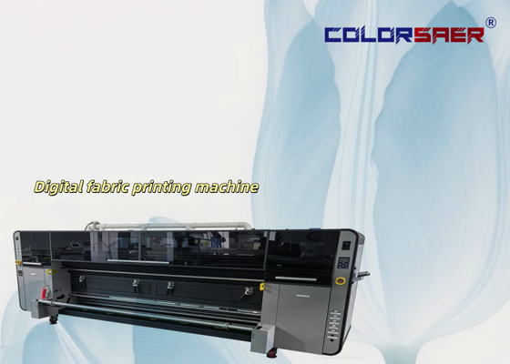 Máy in vải kỹ thuật số định dạng lớn cao cấp 3,2m Inkjet CSR3200 máy in vải với đầu in KJ4B-QL