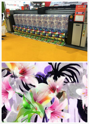 Đầu Plotter Nhuộm Dệt Máy in thăng hoa Máy in khổ lớn cho cờ