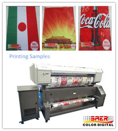 In thăng hoa trực tiếp Mutoh Máy in cờ In 2000W Tổng công suất