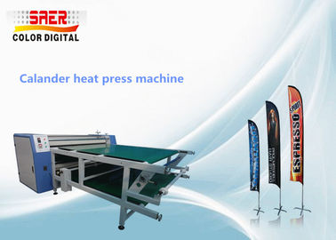 600mm đường kính con lăn vải thăng hoa máy ép nhiệt quay máy