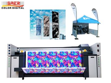 Máy in phun liên tục Piezo Dual CMYK 6500W Flag