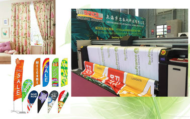 Máy in cờ CMYK Banner Polyester