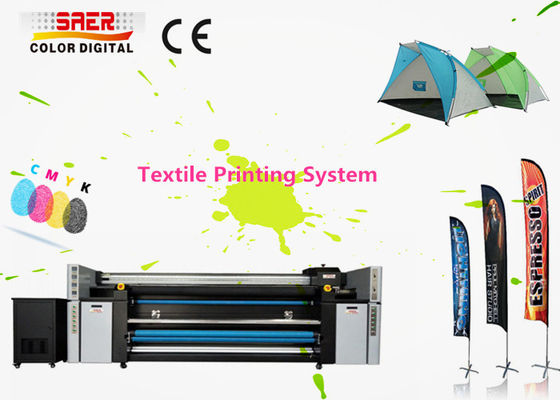 Cờ lông nhiều màu Máy in thăng hoa Cung cấp mực liên tục