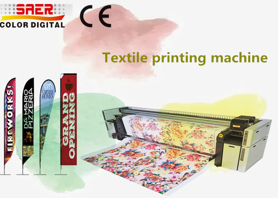 Digital Inkjet Textile Printing Machine for Direct Print On Cotton Poly Linen Wool