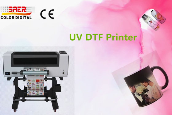 SAER Factory A3 UV Inkjet Printing Machine Varnish UV DTF Printer