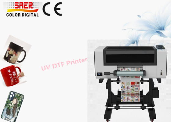 UV DTF Sticker Making Machine 30cm Crystal Sticker UV Printer With ONYX Software
