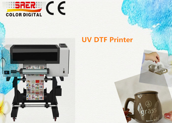 UV DTF Sticker Making Machine 30cm Crystal Sticker UV Printer With ONYX Software