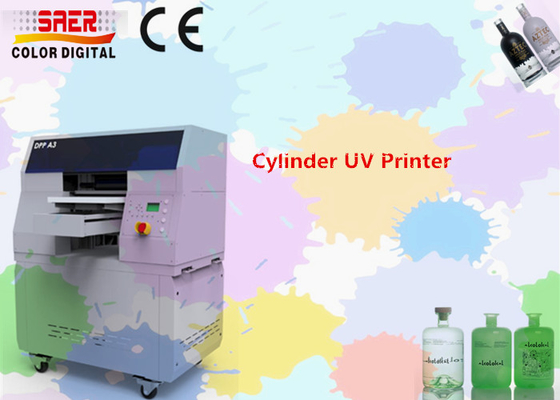 Metal / Jar / Cans / Bottle Cylindrical Uv Bottle Printer Max Printer Depth 12mm