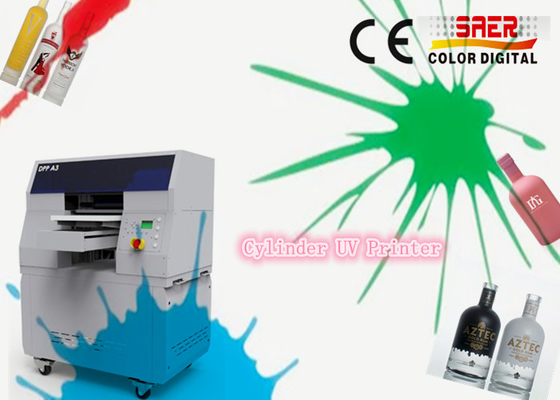 Digital SAER Cylindrical 360 UV Printer / UV Printing Solution for Tumbler