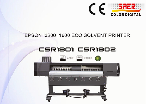 SAER Vinyl Sticker Printer Printing Machine / Eco Solvent Plotter Flex Banner