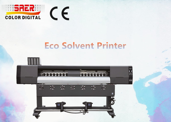 SAER Vinyl Sticker Printer Printing Machine / Eco Solvent Plotter Flex Banner