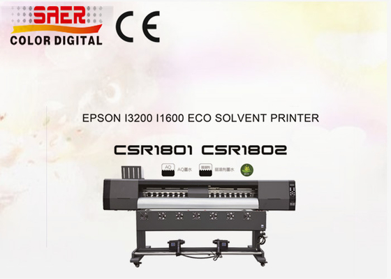 High Resolution Eco Solvent Printer / Plotter For Vinyl Sticker Advertising