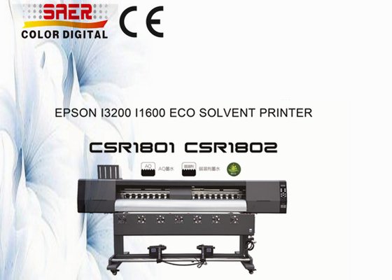 Professional Eco Solvent Printer / Plotter For Vinyl Sticker Advertising