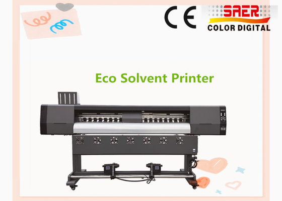 Eco Solvent Printer CMYK Flex Banner Printing Machine