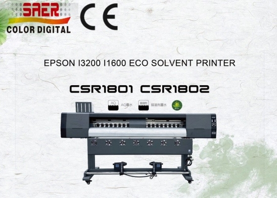 Eco Solvent Printer Digital Printing Machine For Flex Banner Vinyl Advertising Material