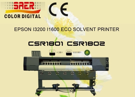Eco Solvent Printer Machine Tarpaulin / Flex Banner / Vinyl Printing Machine High Speed Inkjet Printer