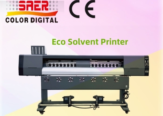 Commercial Pvc Flex Banner Stickers Paper Eco Solvent Printing Machine