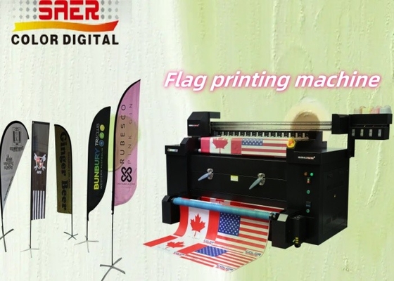Far Infrared Heating System Digital Printing Textile Sublimation Printer Direct To Polyester Fabric Inkjet Printer Flag Printer