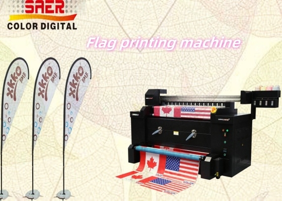 High Speed Fabric Flag Printing Machine for Teardrop Flags