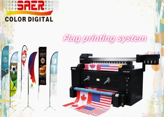 Factory Direct Sale Dye Sublimation Flag Printing Machine With High Resolution