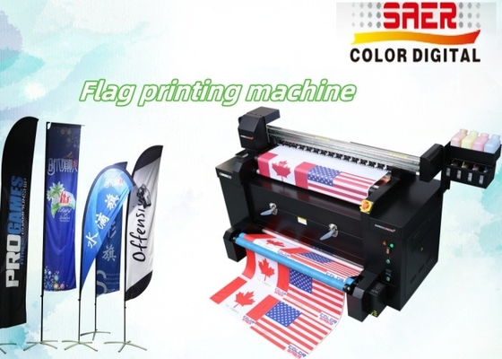 Direct Print Polyester Fabric Flag Printing Machine All In One Textile Printer