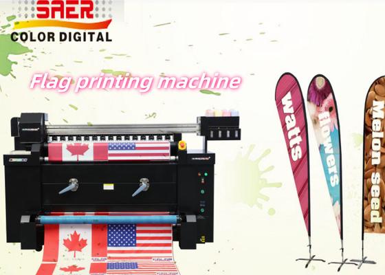 Flags Promotional Business Advertising Flexographic Textile Printing Machine