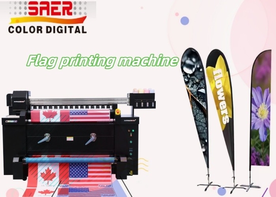 Digital Textile Printing Machine Nylon Fabric Printer Inkjet Dye Sublimation Printer Flag Banner Polyester