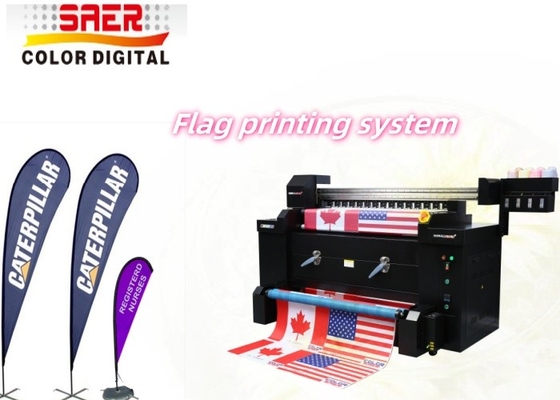 Digital Textile Printing Machine Nylon Fabric Printer Inkjet Dye Sublimation Printer Flag Banner Polyester
