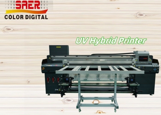 Professional Hybrind UV Printers Roll To Roll & Flatbed UV Printer