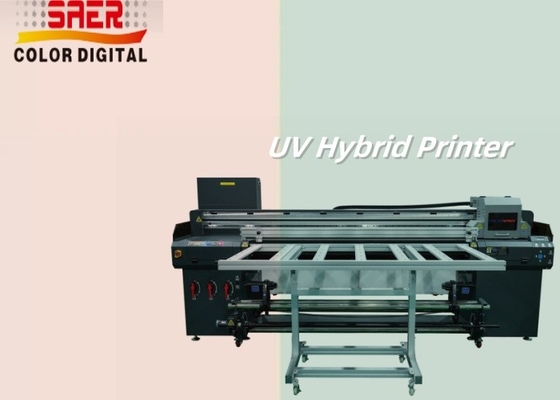 Professional Hybrind UV Printers Roll To Roll & Flatbed UV Printer