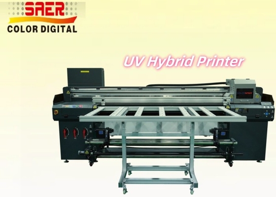 SAER Super Discounts Large Format  Roll to Roll & Flatbed UV Hybrid Printer