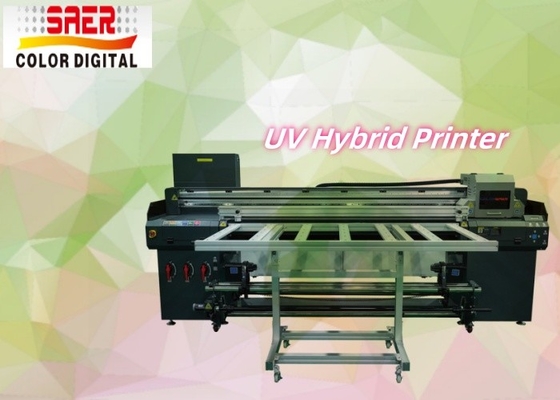 SAER Super Discounts Large Format  Roll to Roll & Flatbed UV Hybrid Printer