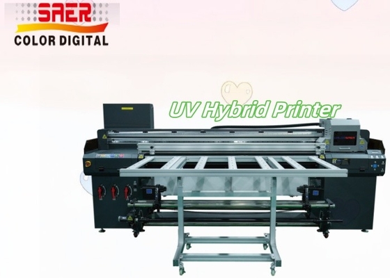 Shanghai Supplier Roll To Roll And Flatbed UV Hybrid Printer Indoor & Outdoor Digital Printing Machine